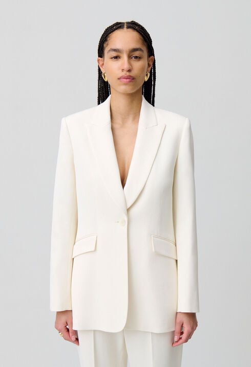 Fitted Tailored Blazer