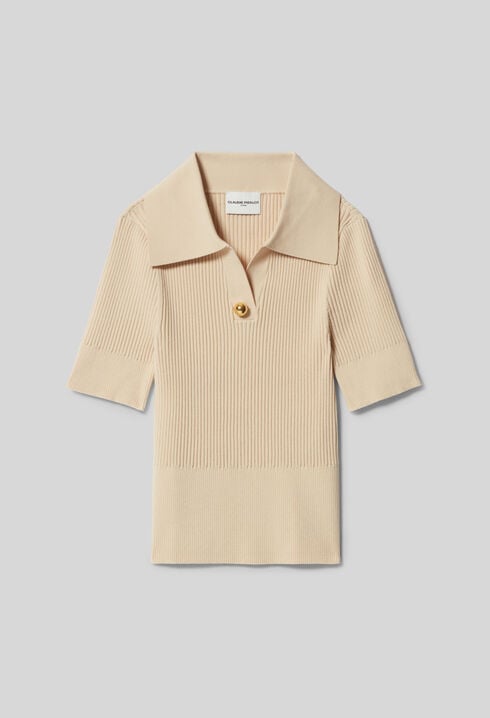 Fine knit top
