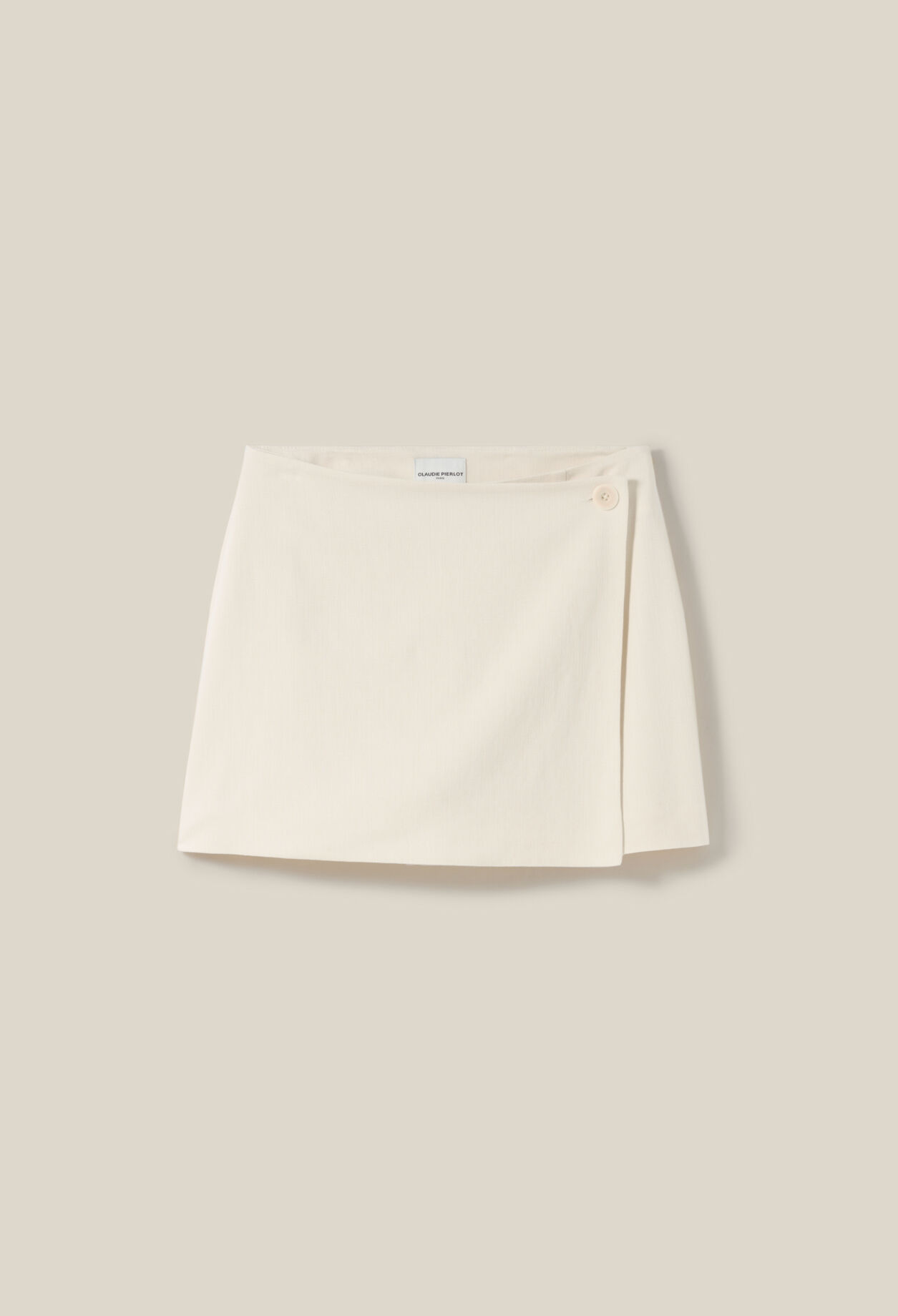 Ivory Wrap Skort