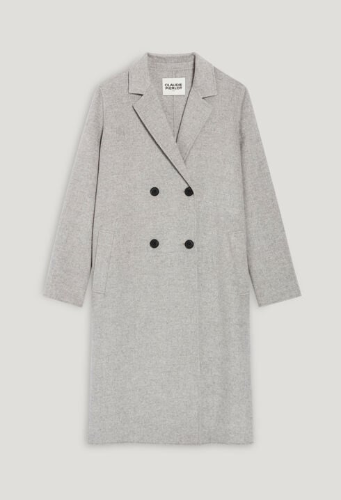 Grey double-sided coat