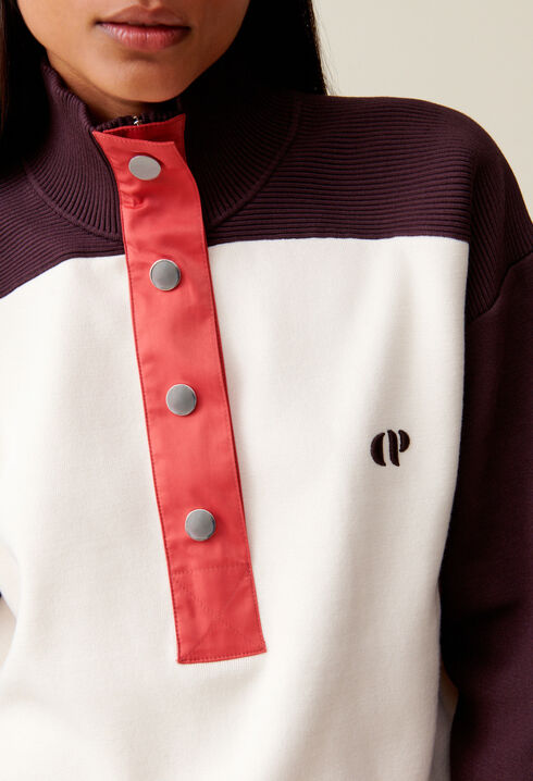 Minimum Sweatshirt Stand-Up Collar