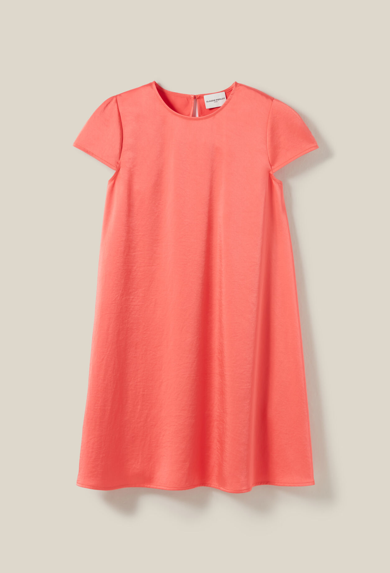 Mandarin Babydoll Mini Dress