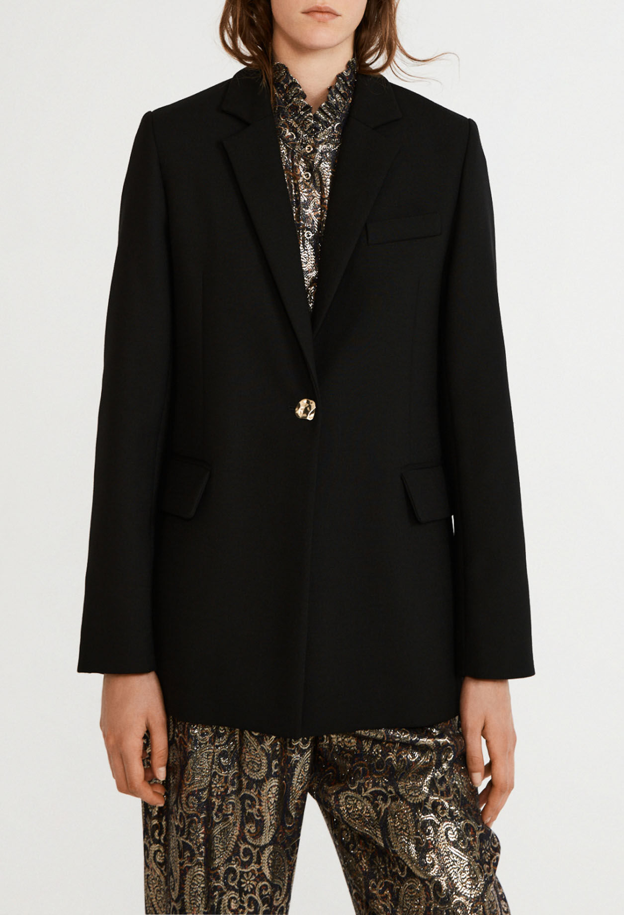 Blazer and recycled polyester