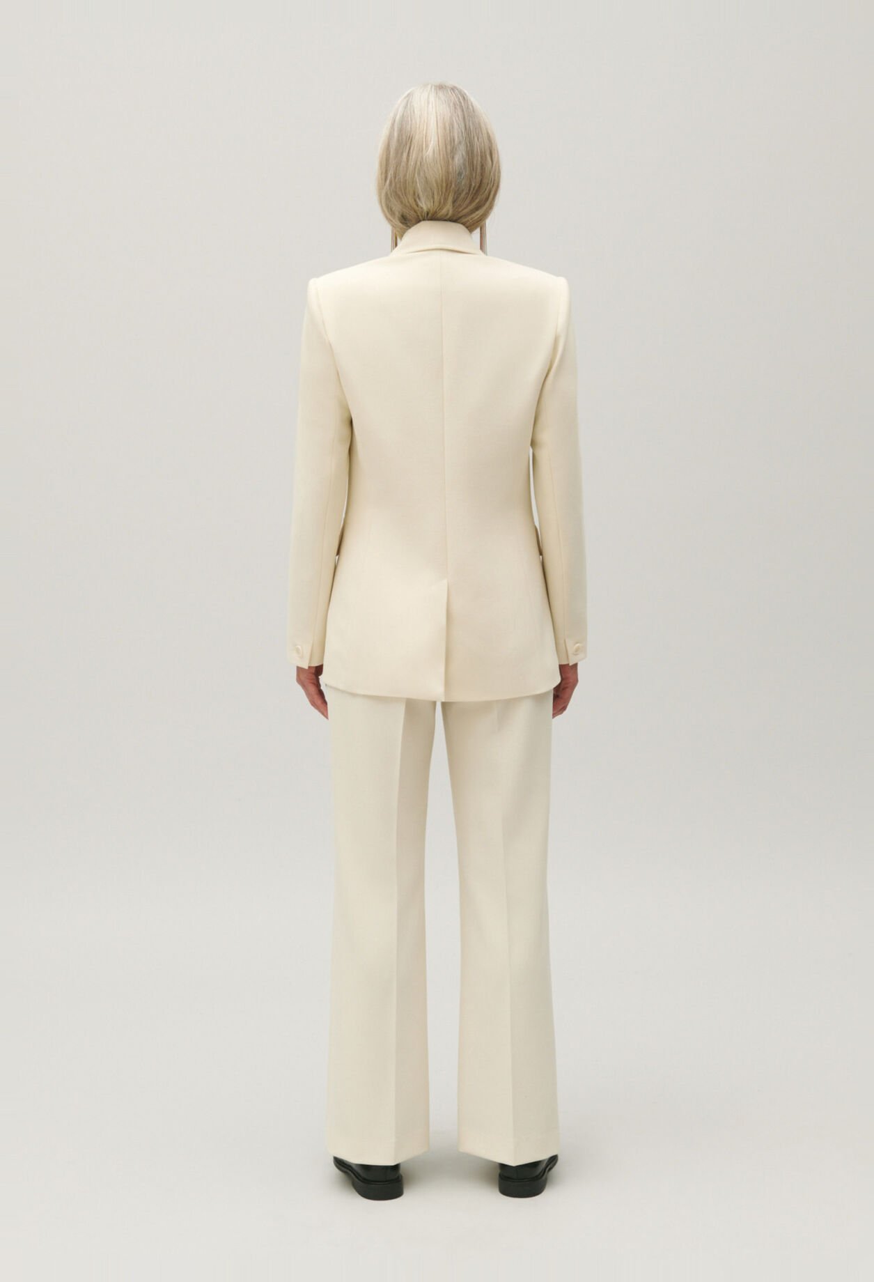 Ivory suit jacket