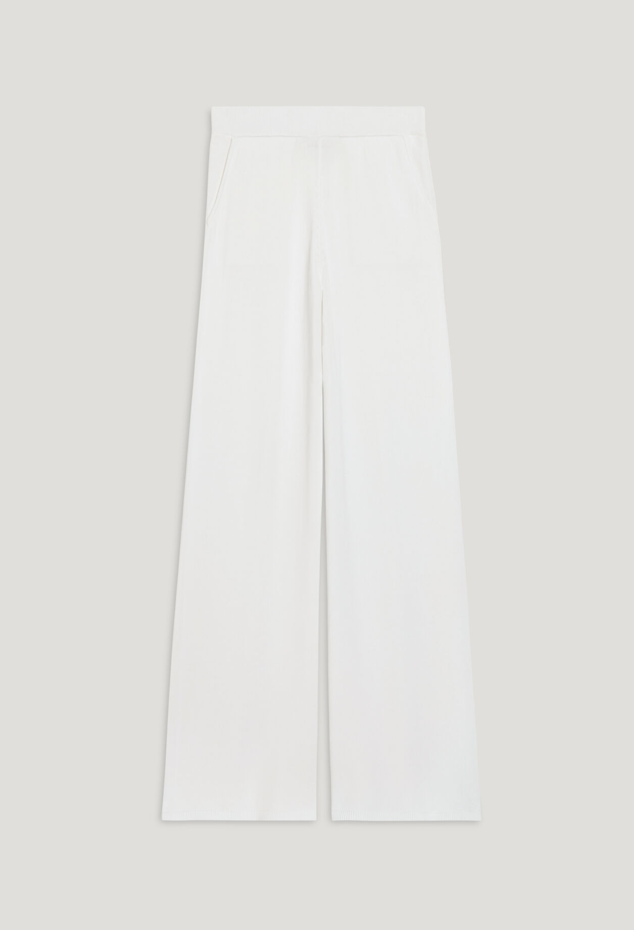 Floaty knit trousers