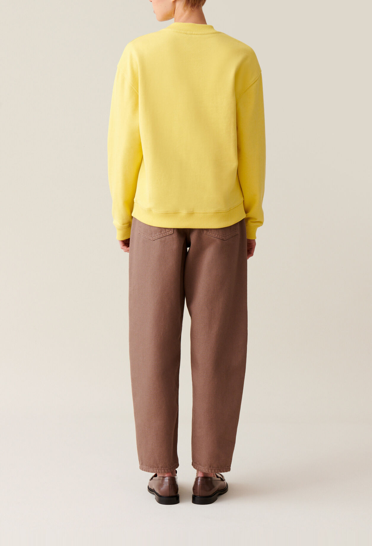 Oversized Claudie Print Sweatshirt
