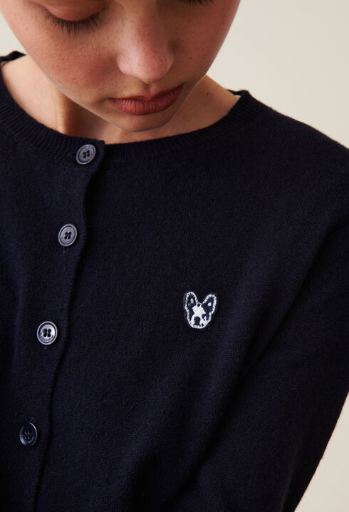 Toto Jean Wool Cardigan