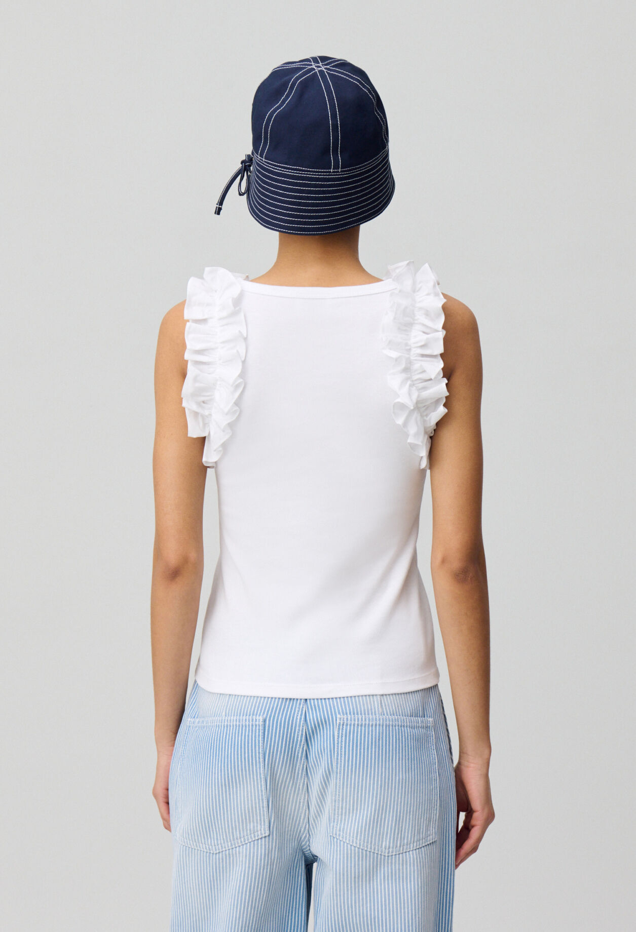 Frilled Tank Top