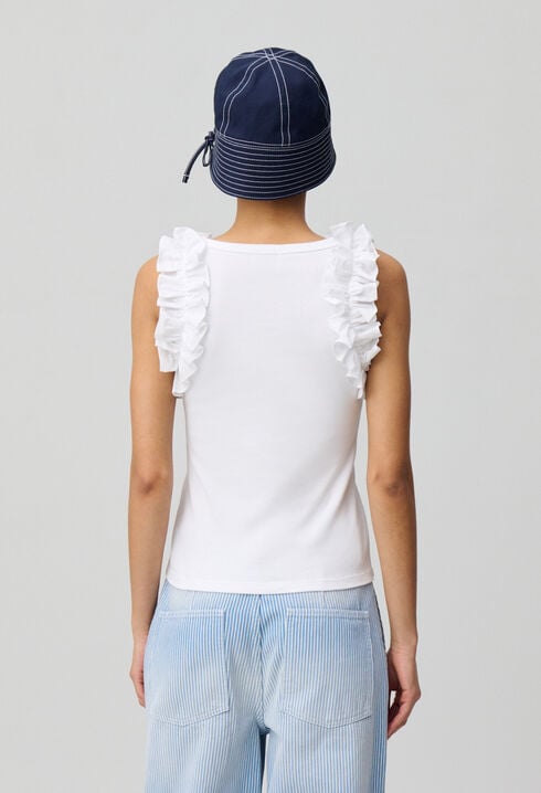 Frilled Tank Top