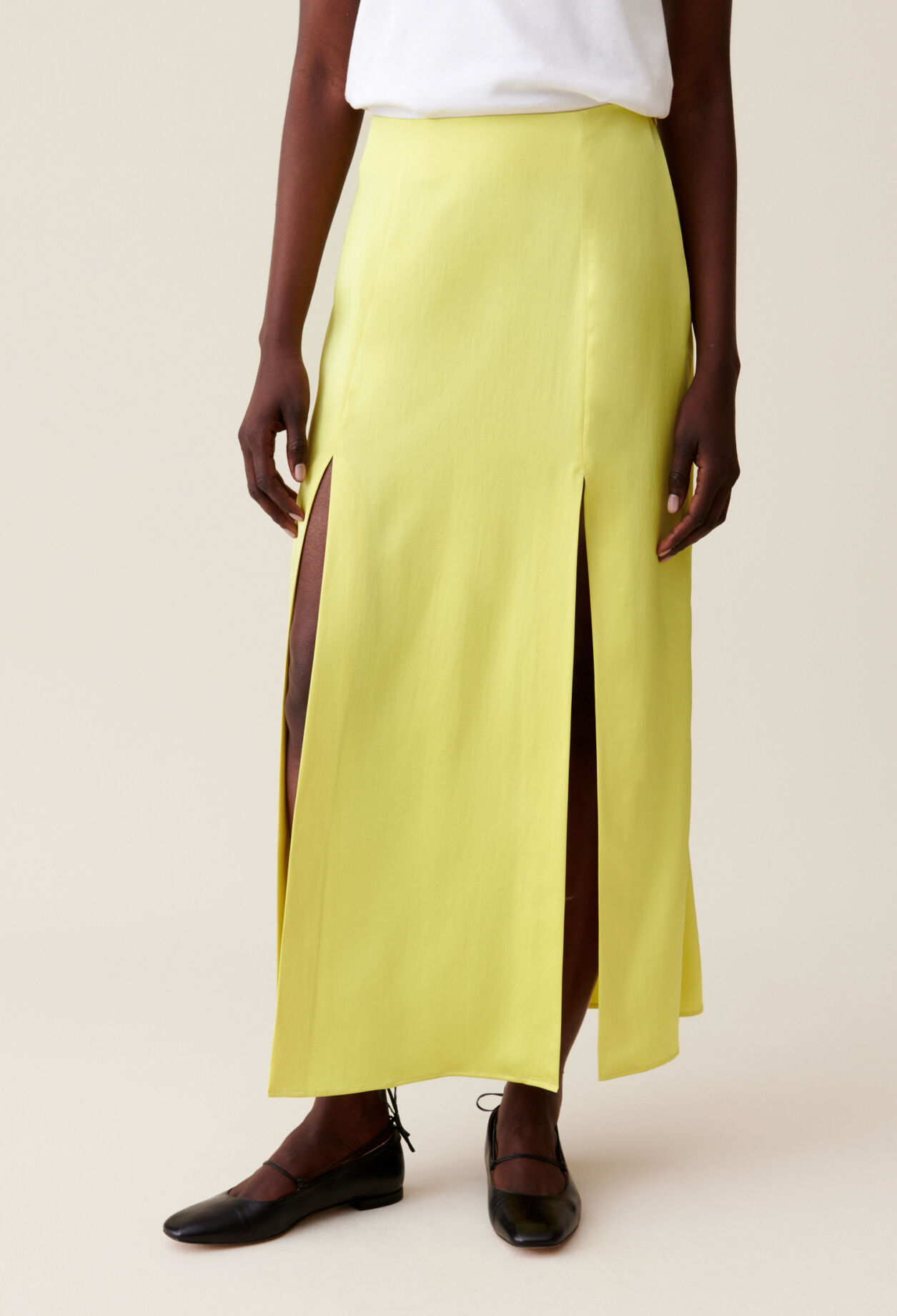 Flowy Pleated Maxi Skirt for women Claudie Pierlot