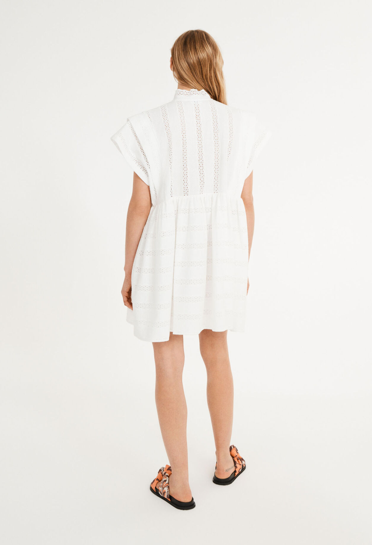 Guipure lace dress