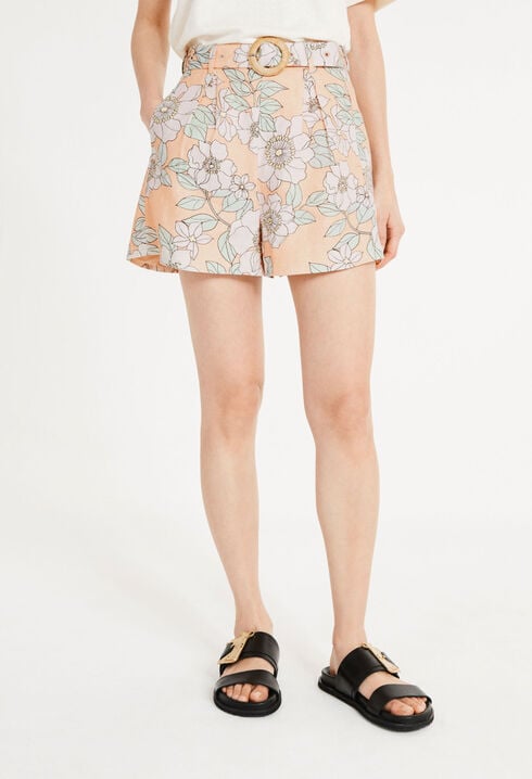 Print shorts