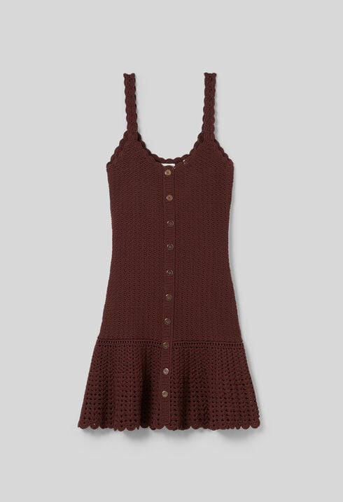 Crochet Mini Dress