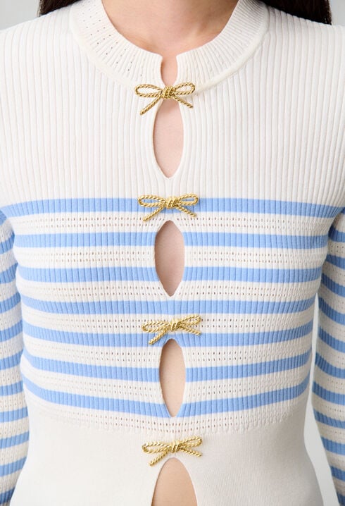 Fine-knit jumper