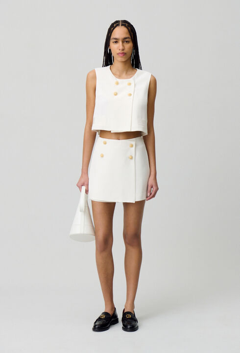 Sleeveless Top Blazer