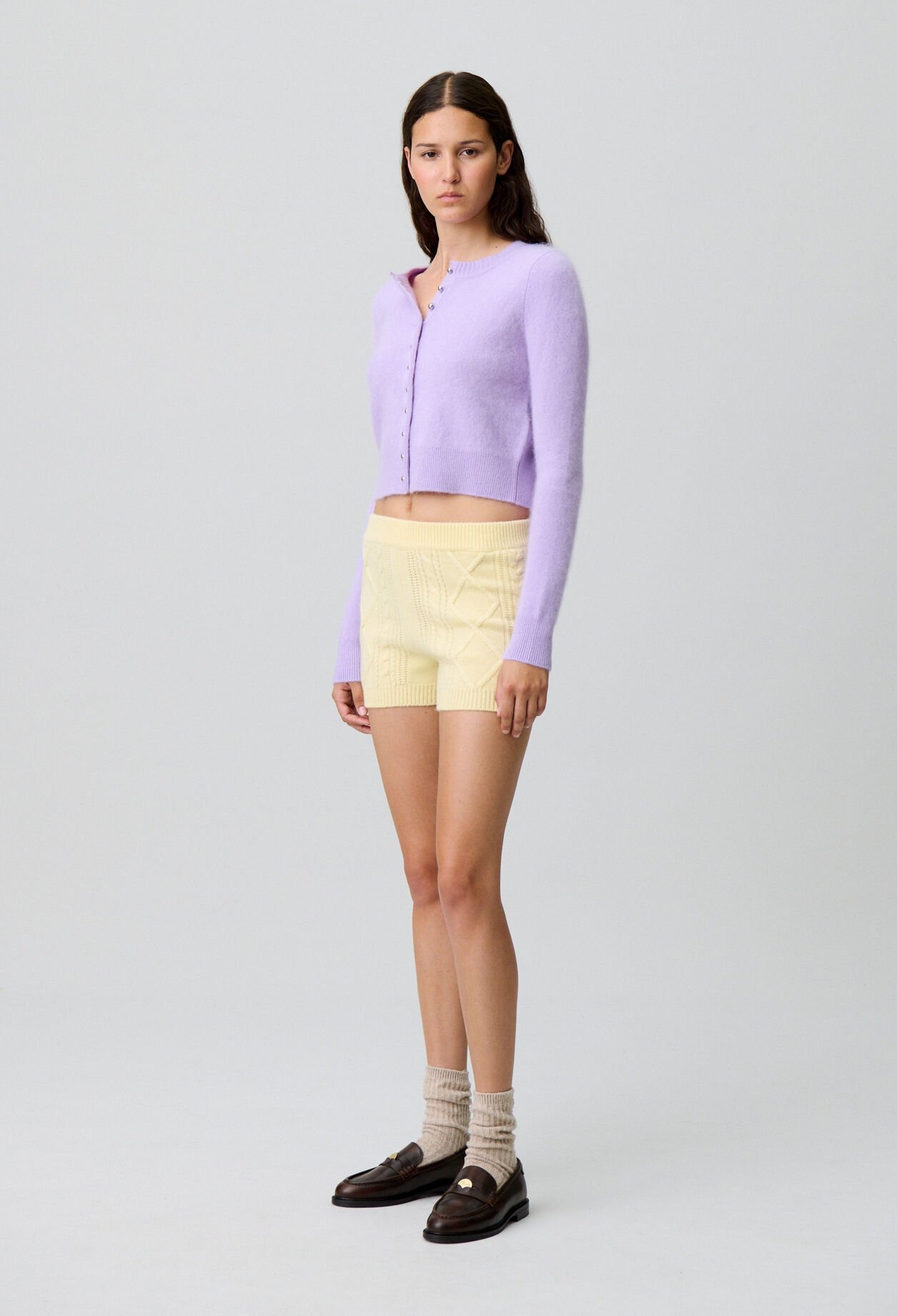 Short Knit Cardigan