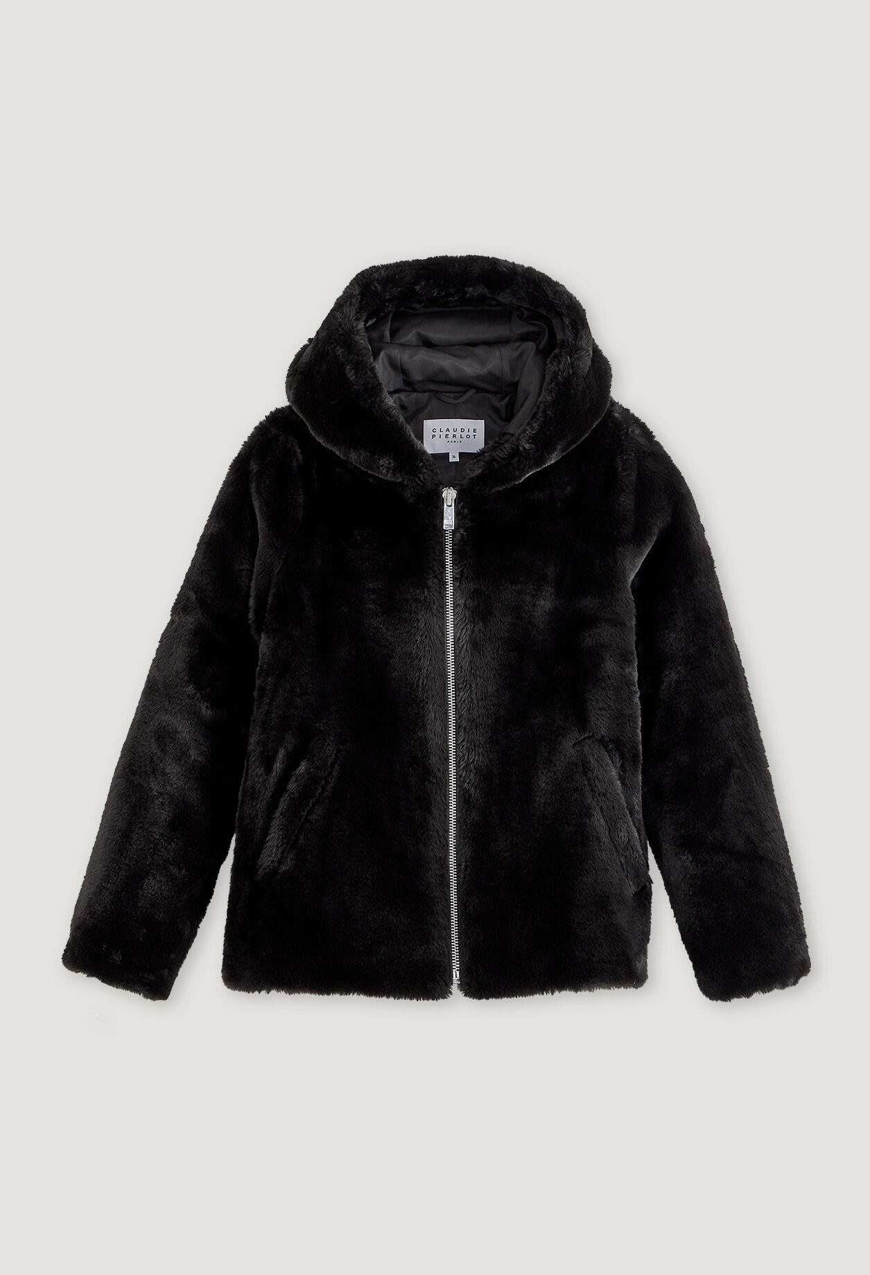 Faux fur jacket