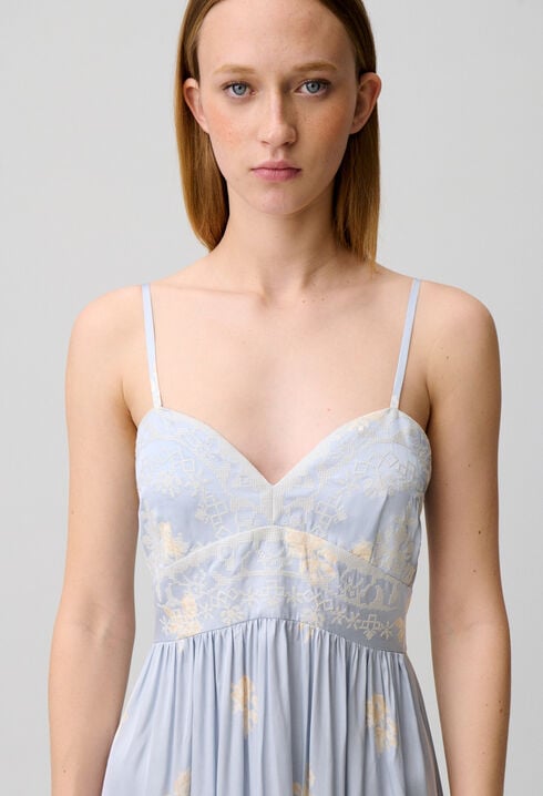 Flowy strappy dress