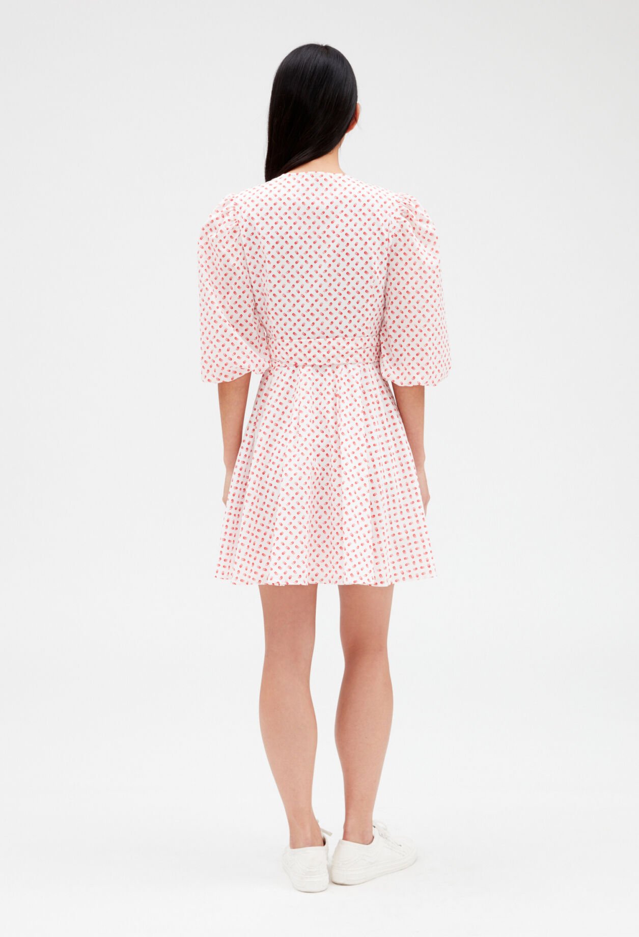 Short wraparound dress