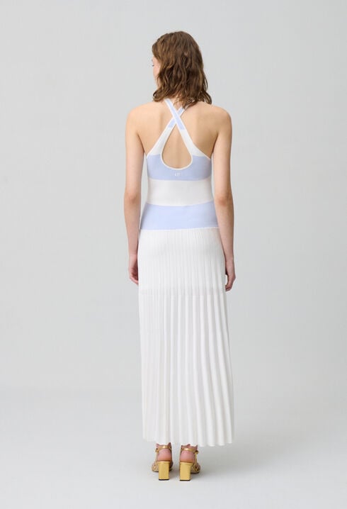 Long knitted dress