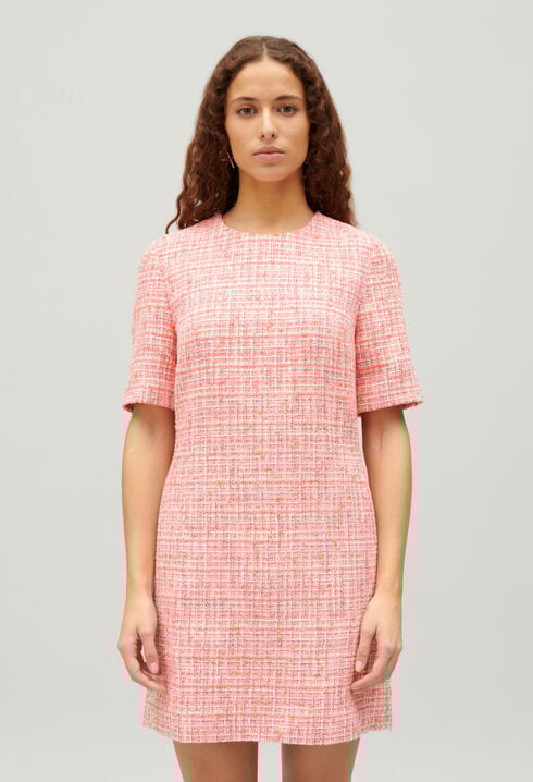 Short tweed dress