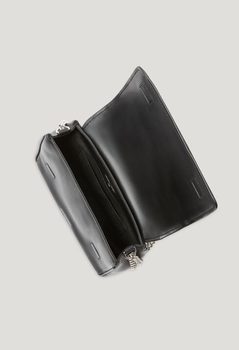 Angeli black quilted leather bag