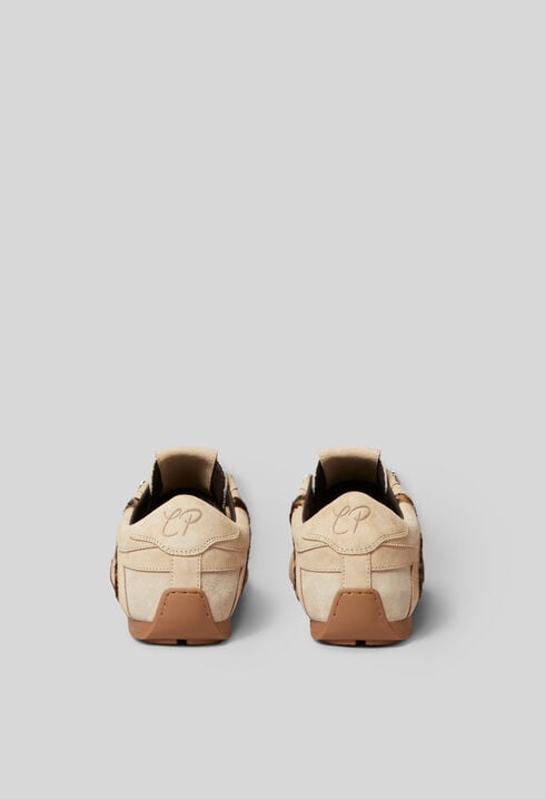 Suede trainers