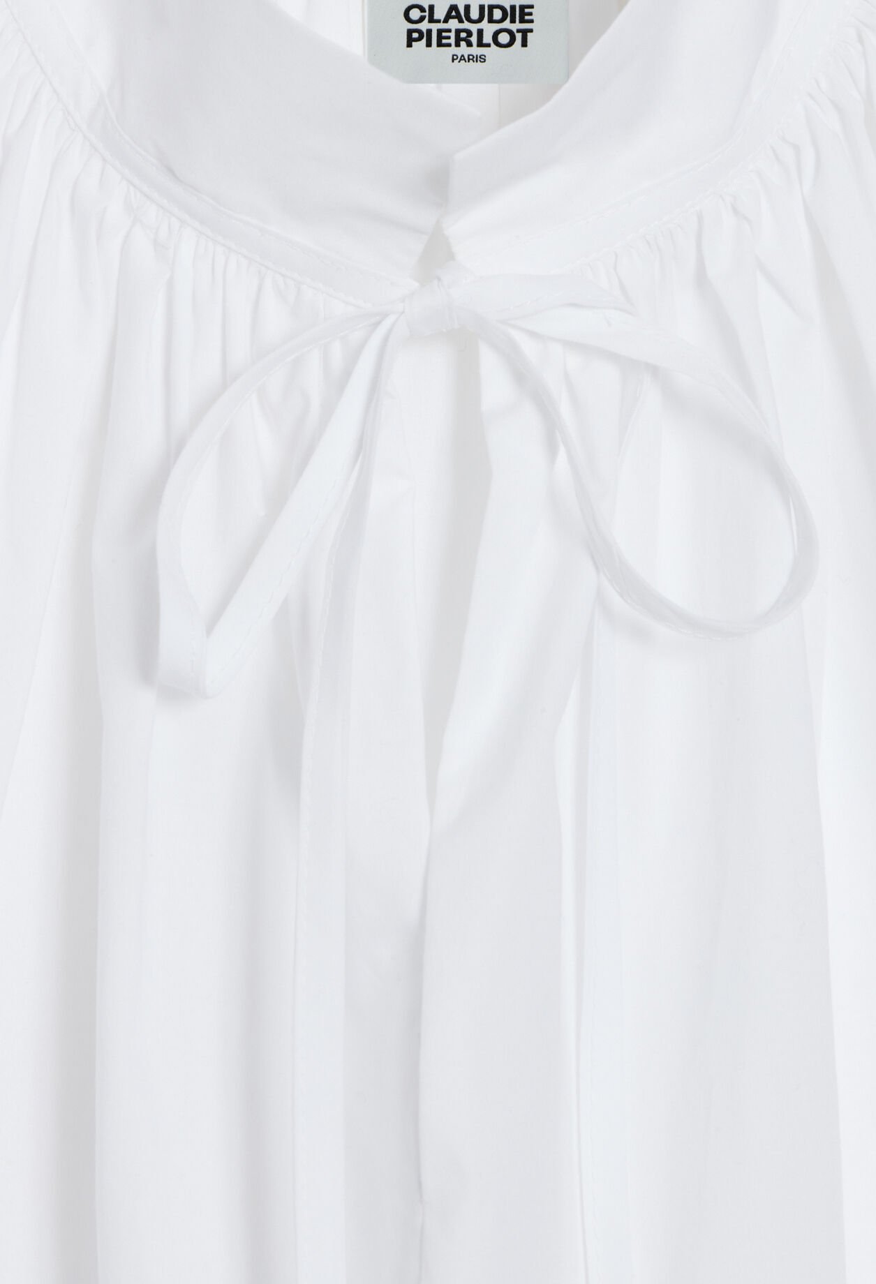 White poplin shirt