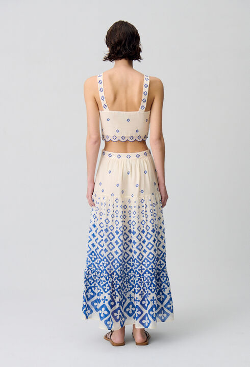 Provençal Long Skirt