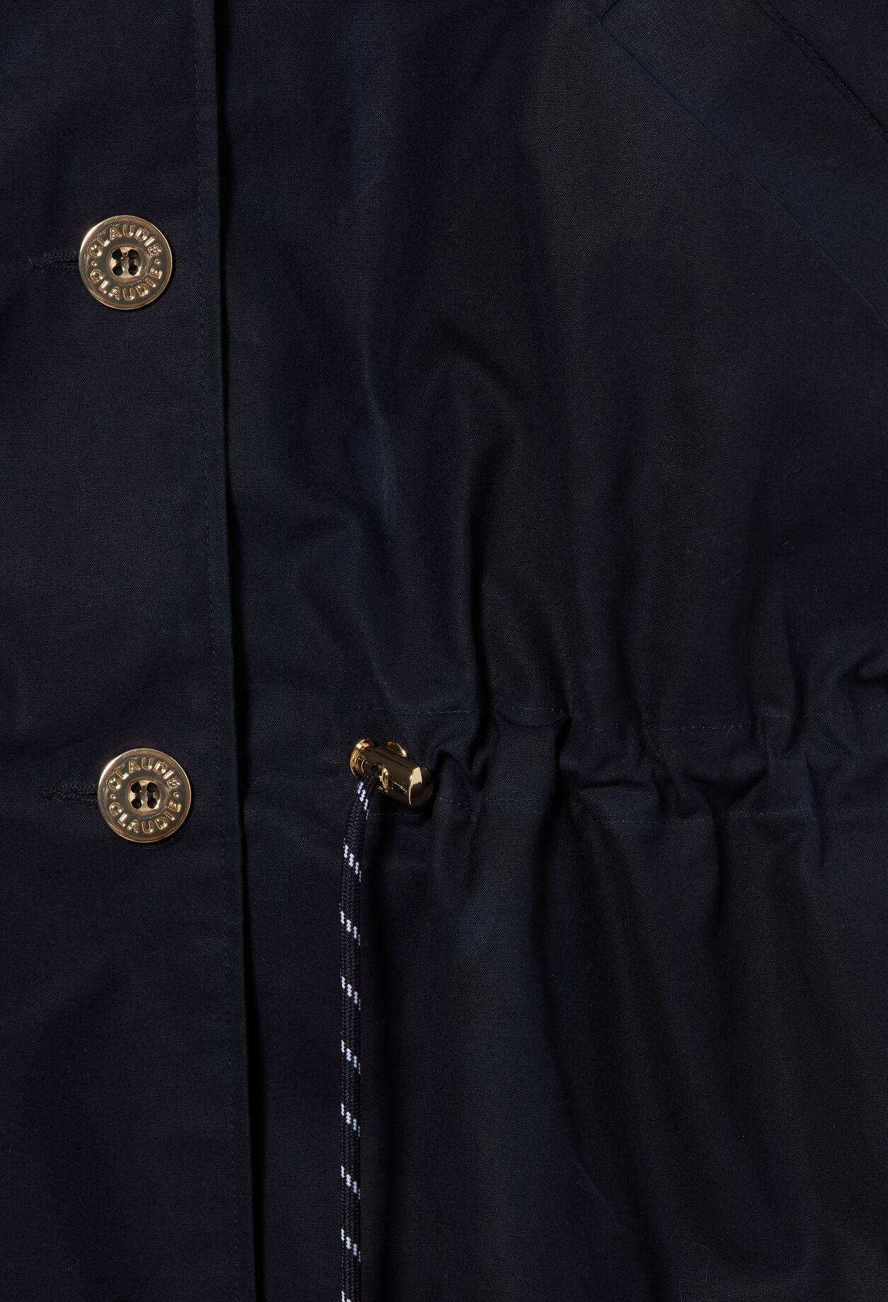 Waxed gabardine jacket