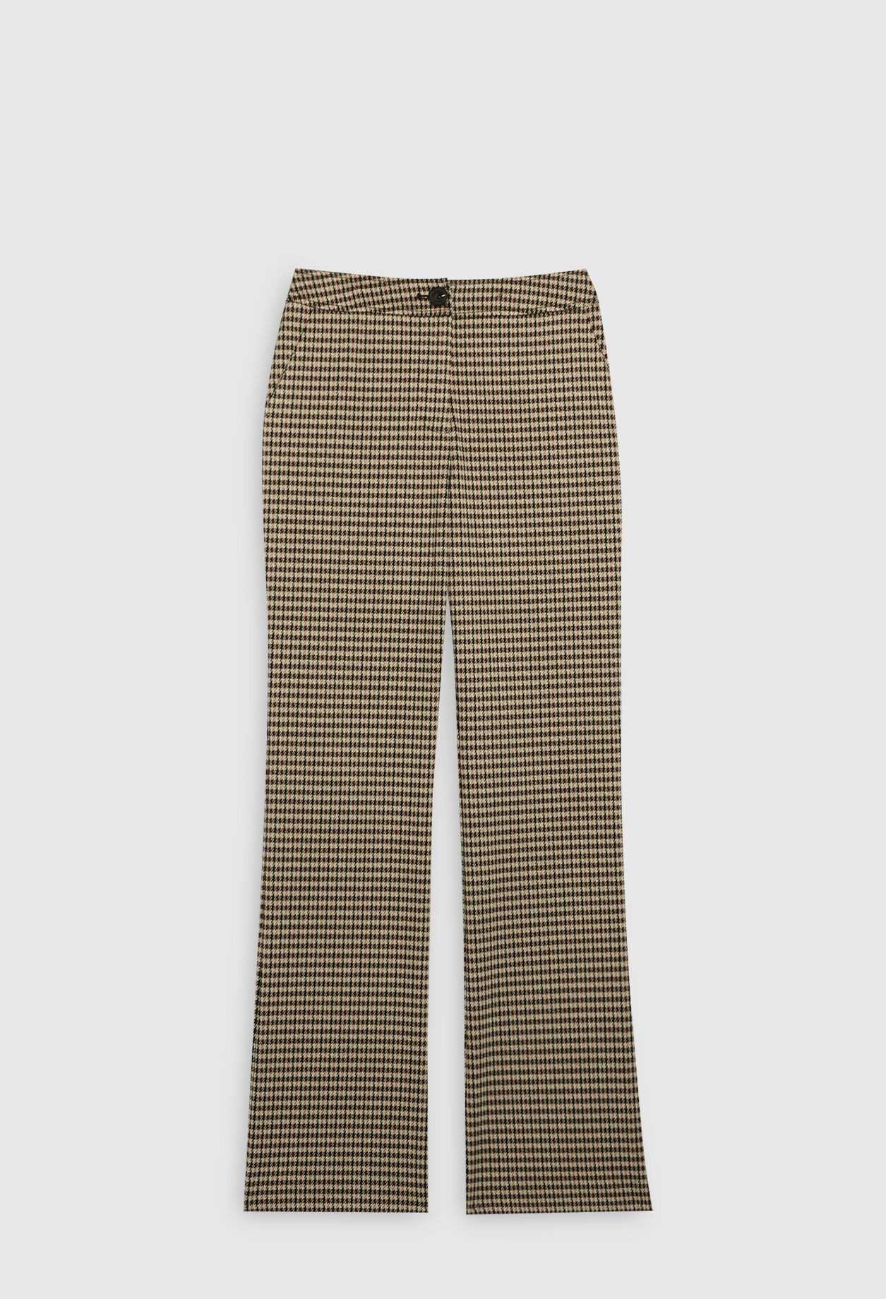 Checked trousers