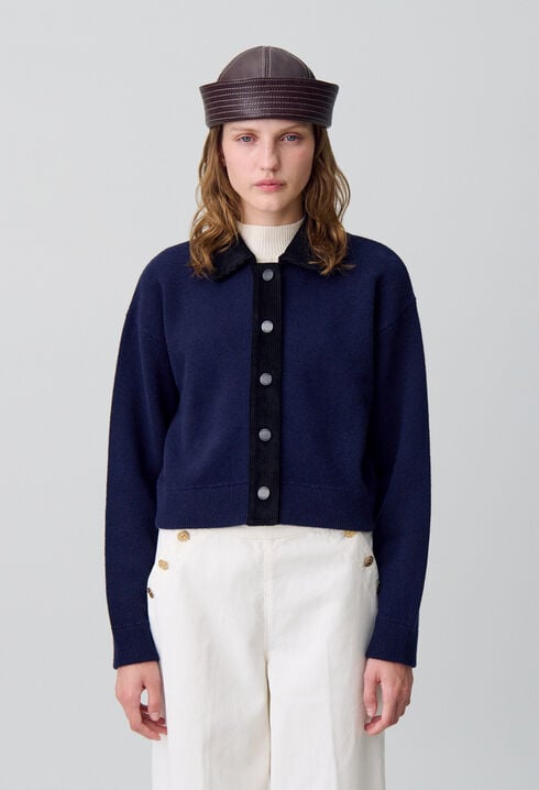 Corduroy cardigan
