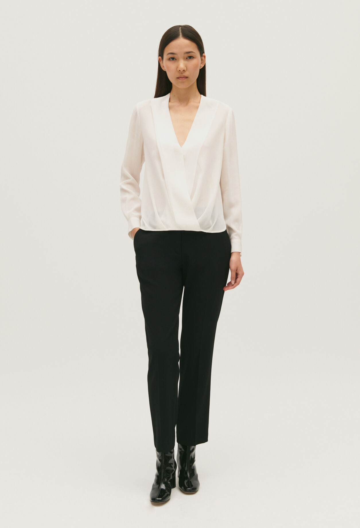 Claudie pierlot white blouse on sale