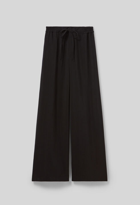 Elasticated fluid trousers