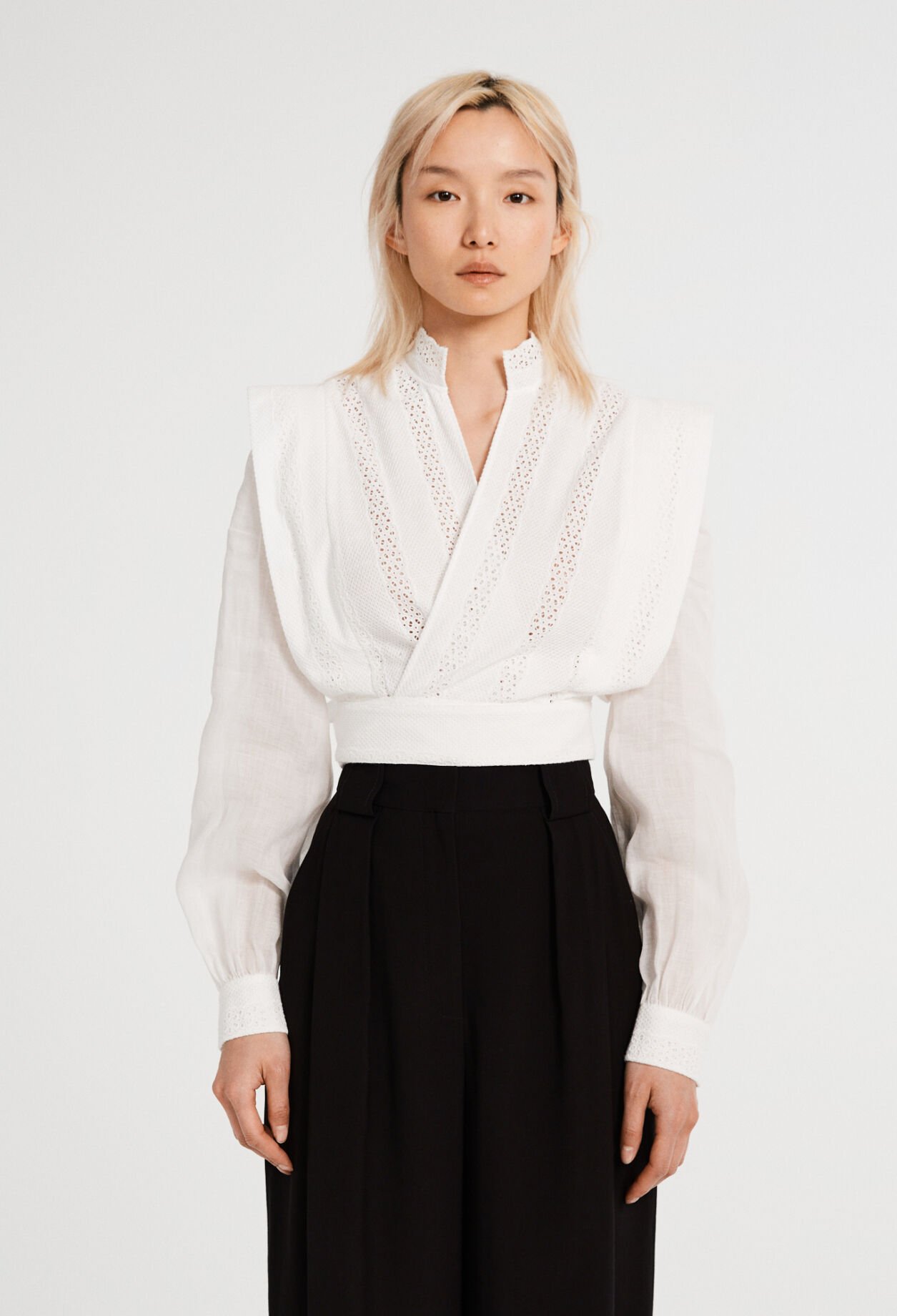 Wrap-over top