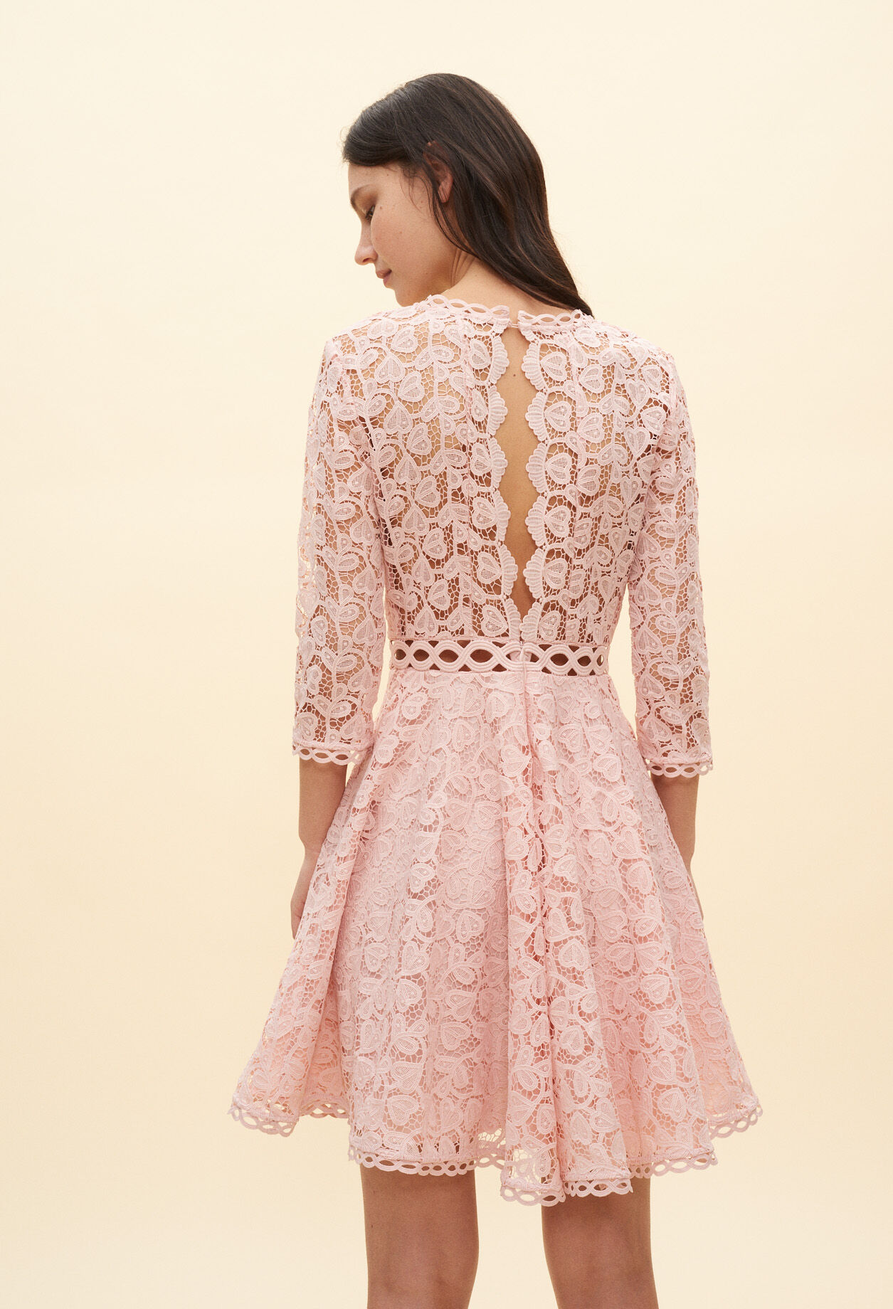 Short lace dress