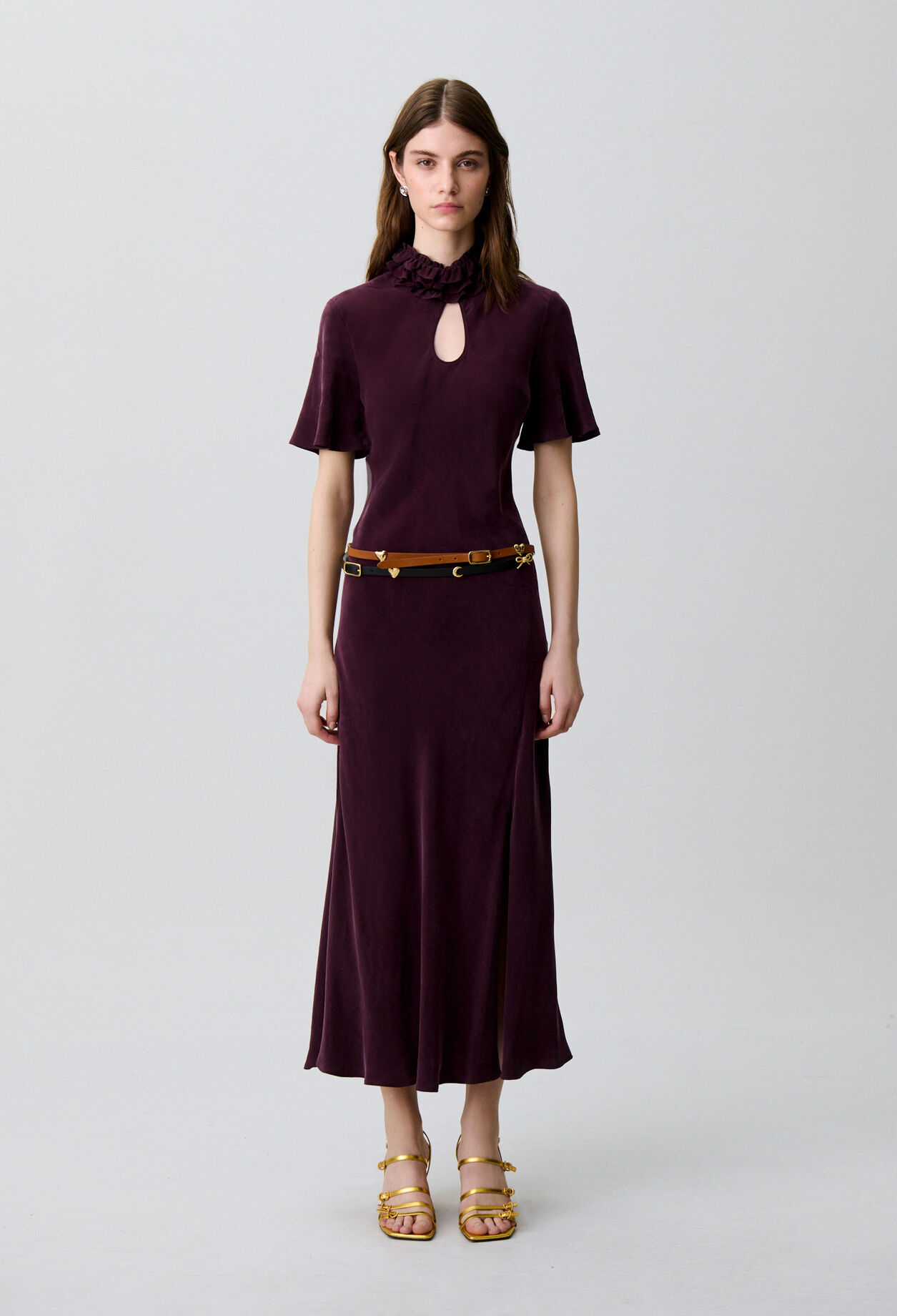 Flowy midi dress