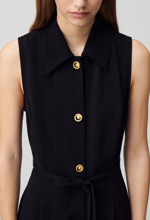 Sleeveless short dress