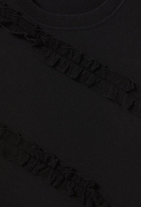 Long fine-knit dress