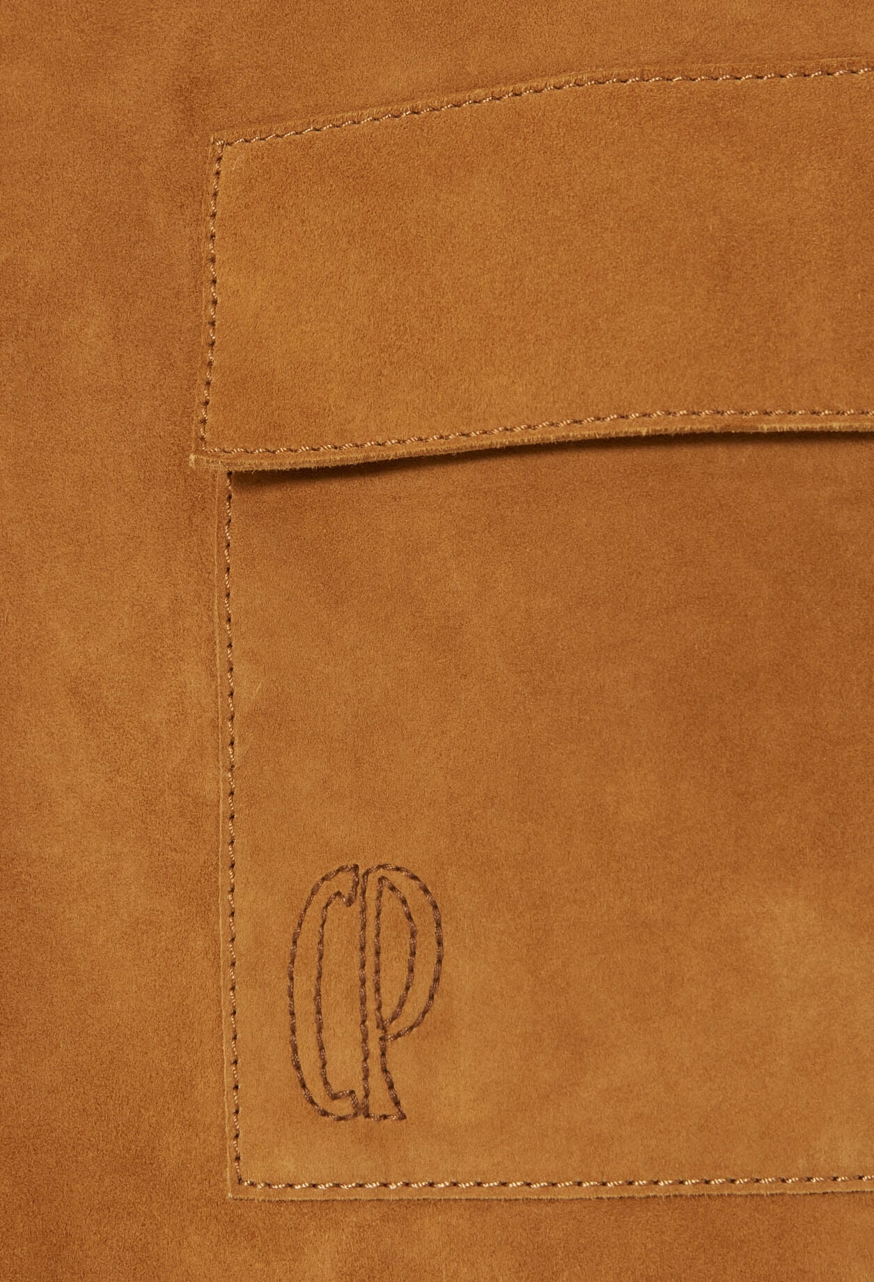 Suede leather jacket
