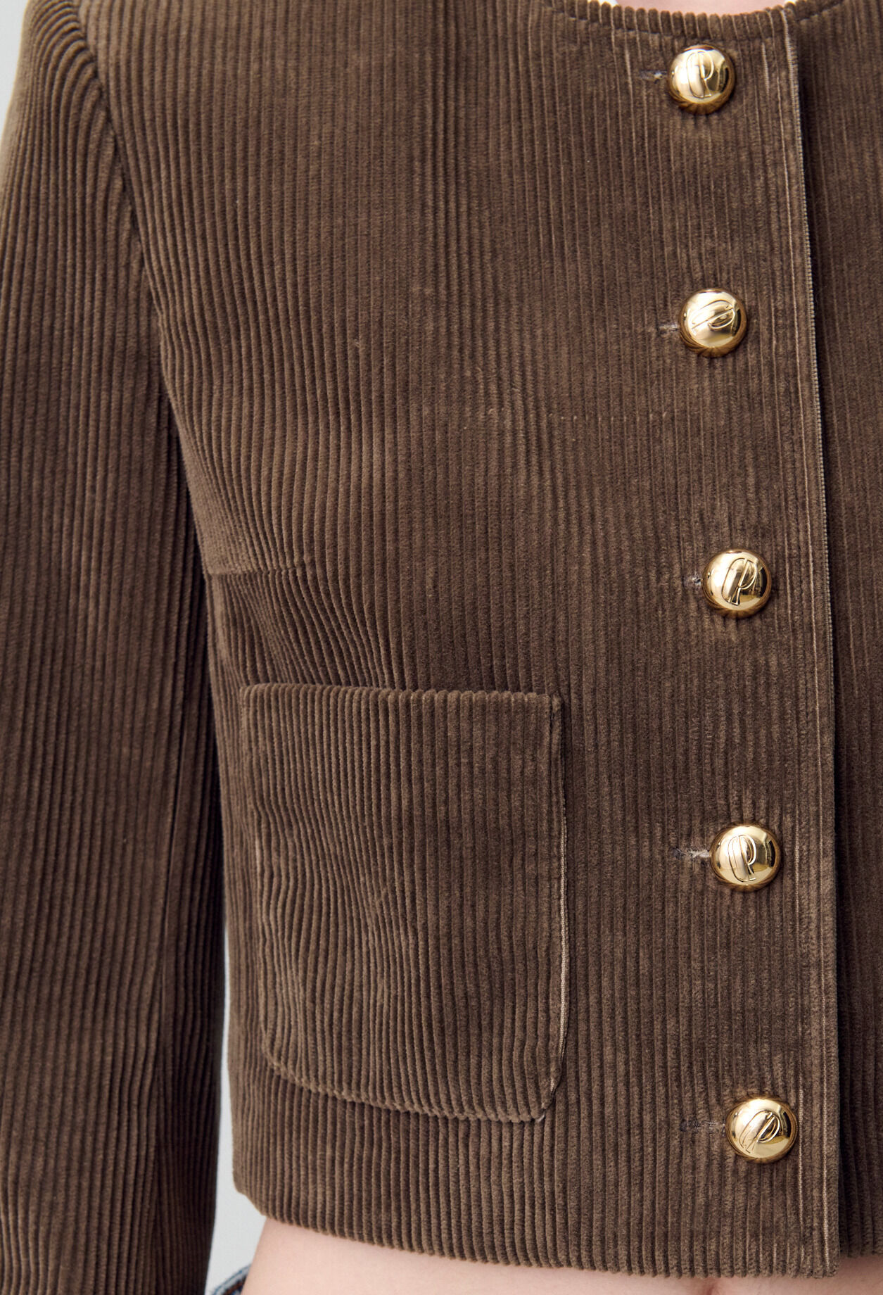 Short Velvet Boxy Jacket Short Velvet Boxy Jacket