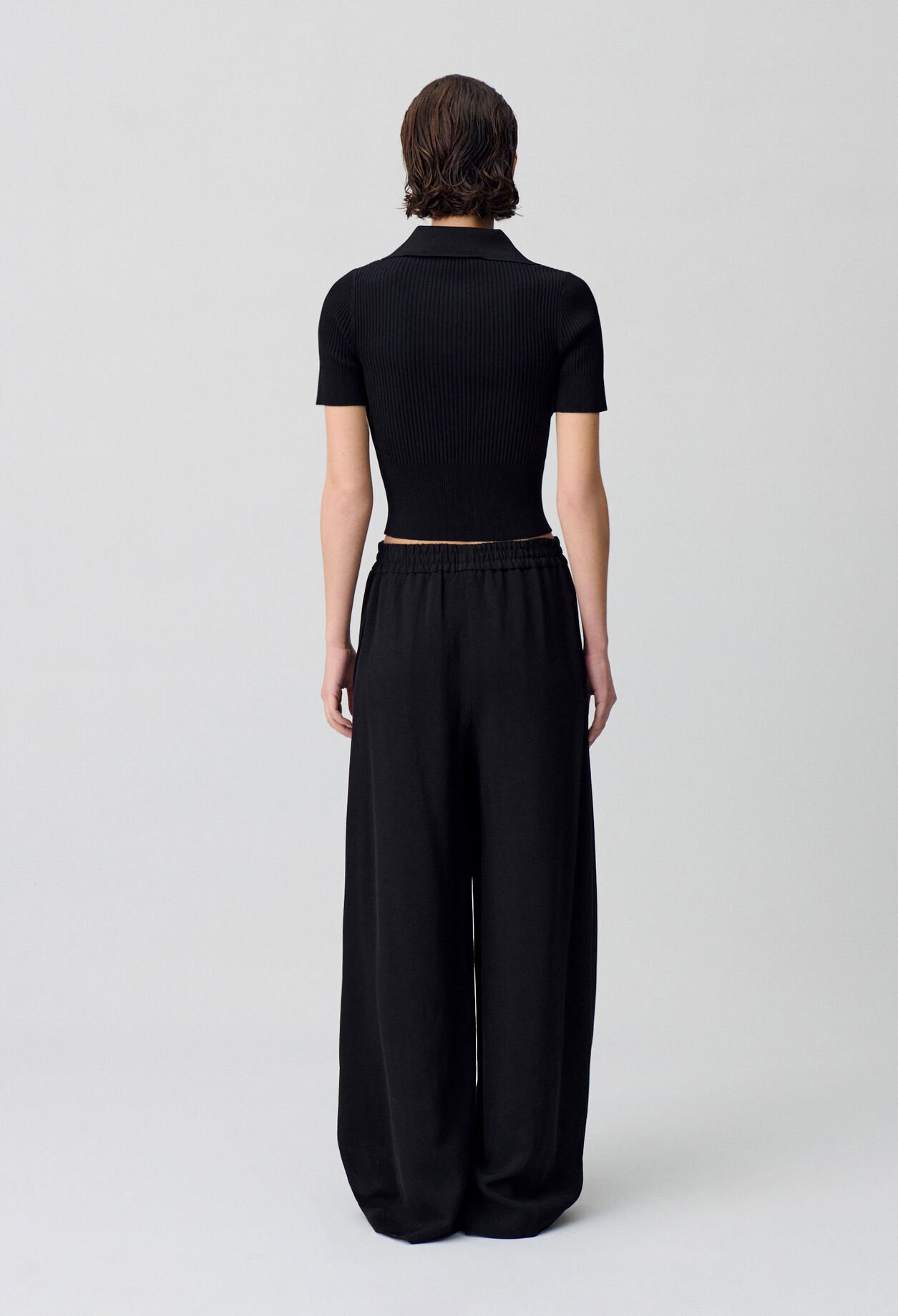 Fine knit top