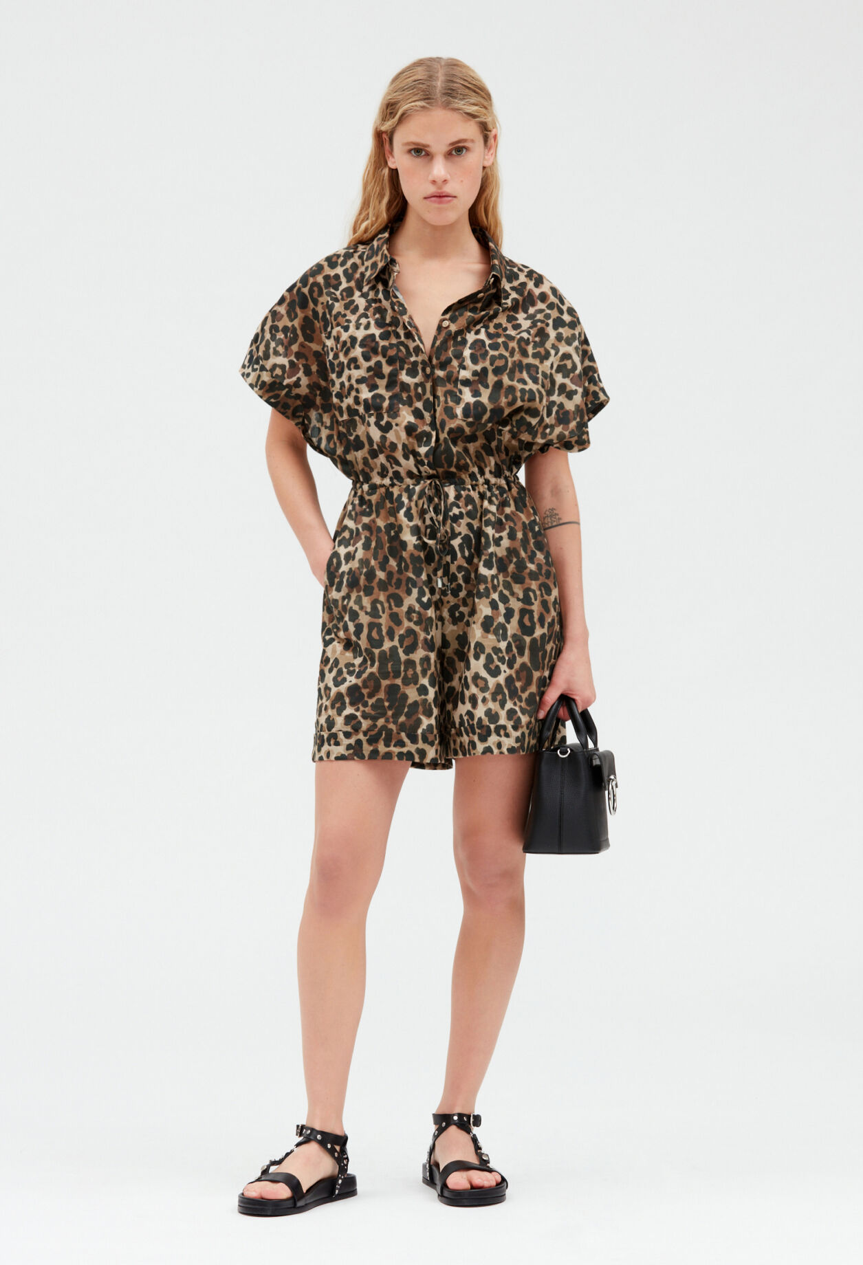 Robe leopard claudie pierlot on sale
