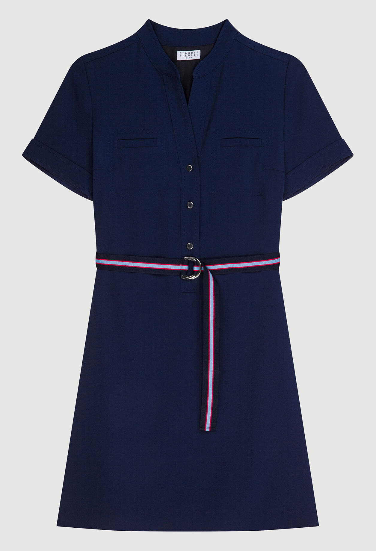 Short belted dress