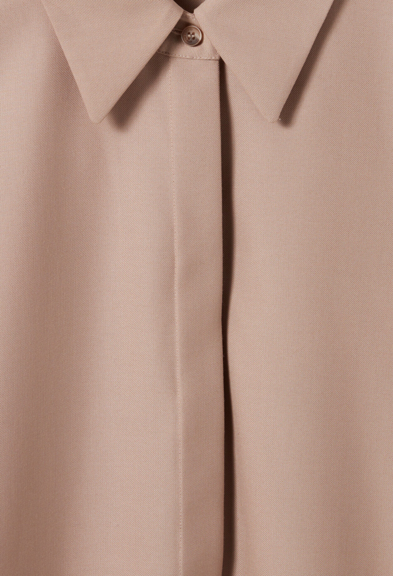 Pleated Oversized Shirt