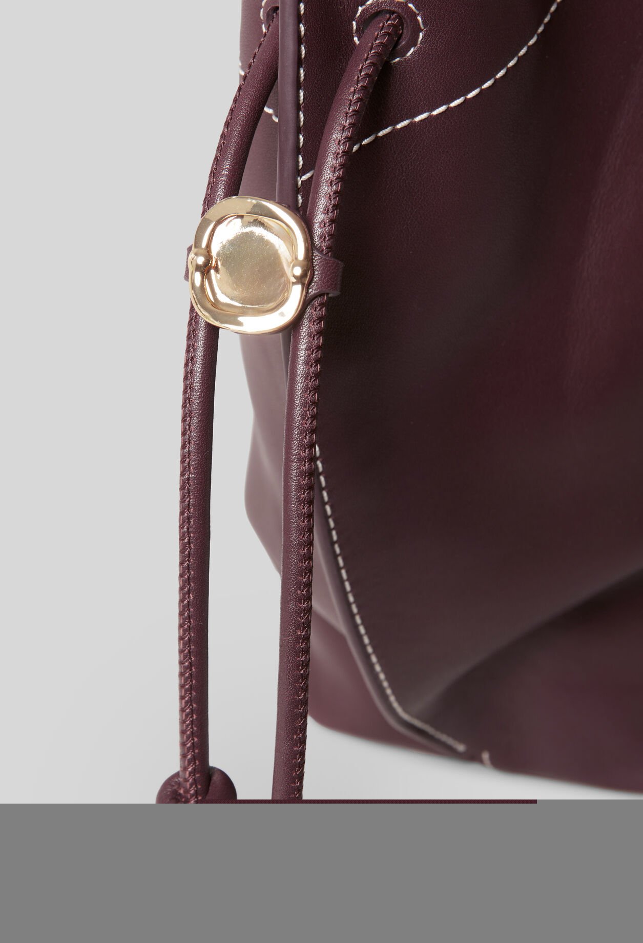 Sleek Leather Tote Bag