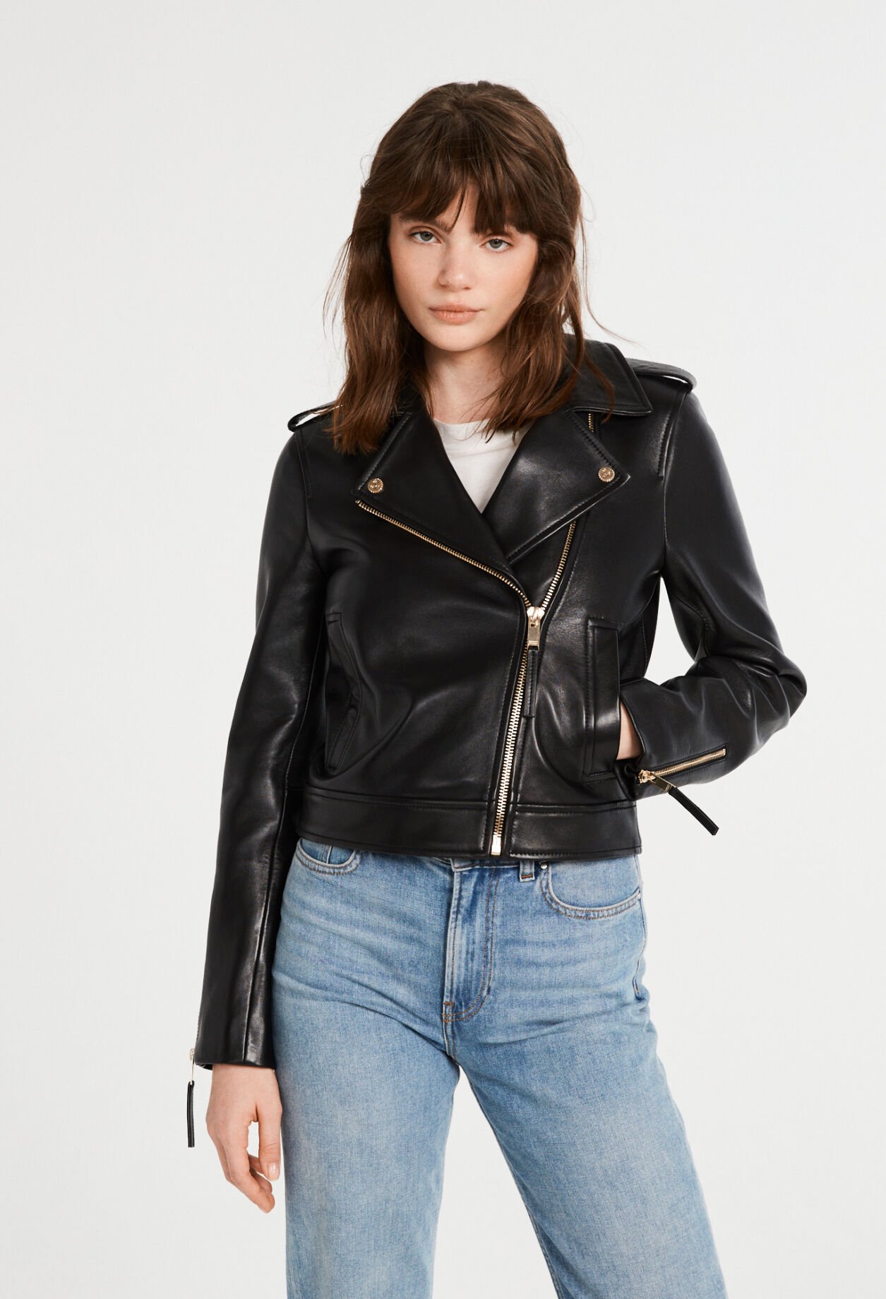 Leather jacket