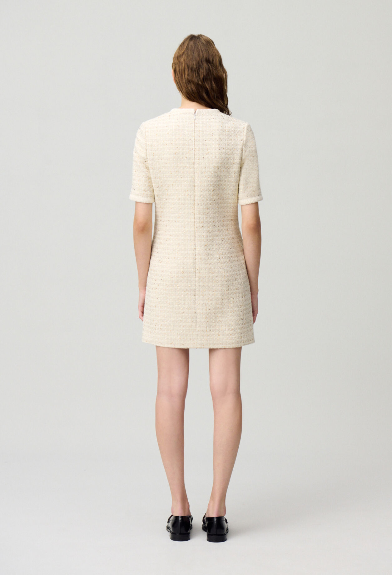 Short tweed dress