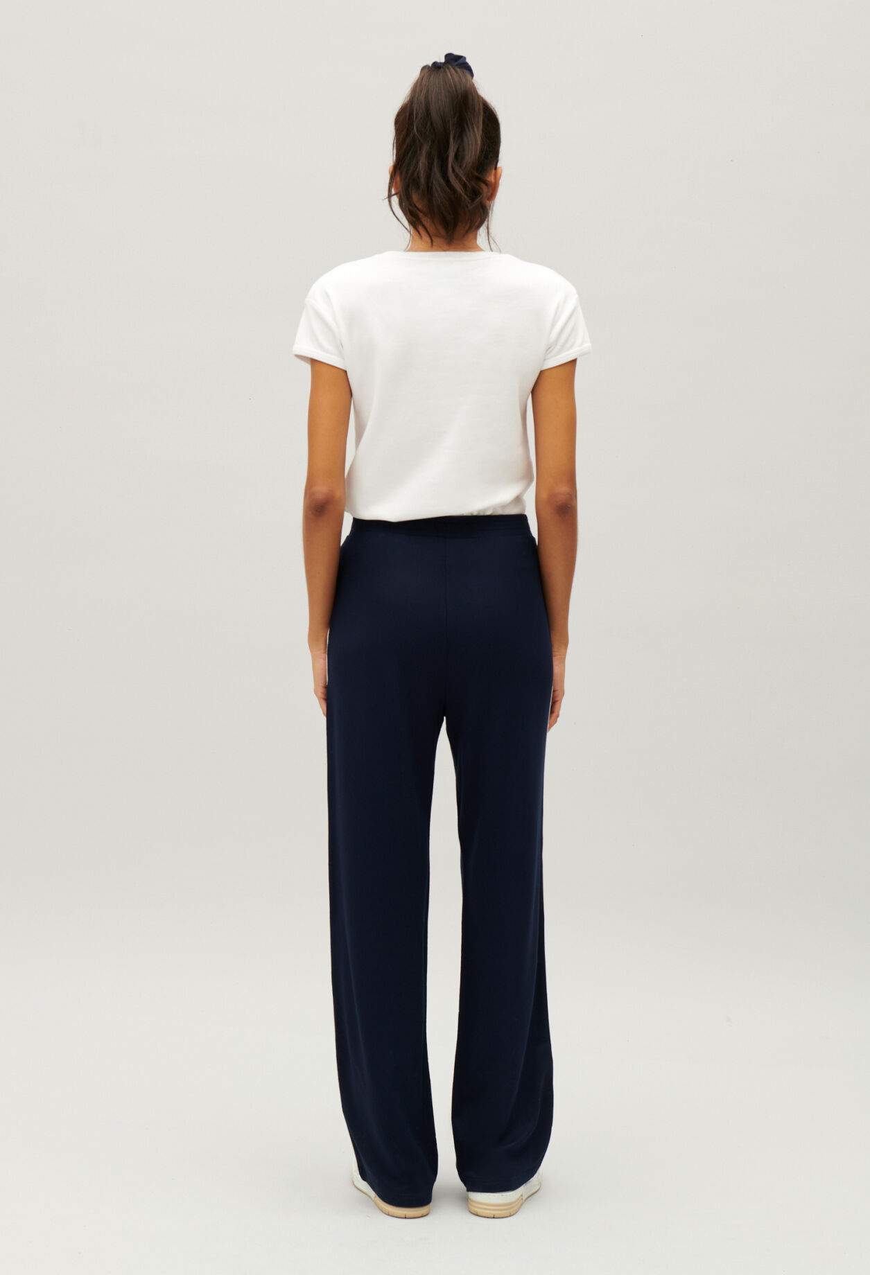 Navy sports trousers