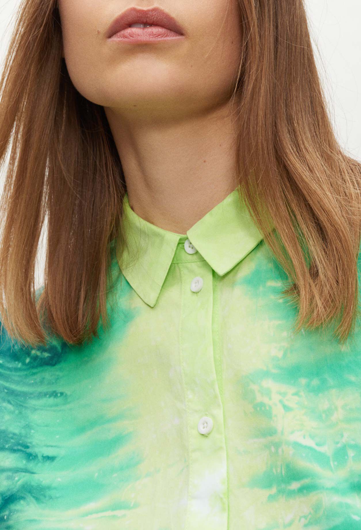 Tie-dye print shirt